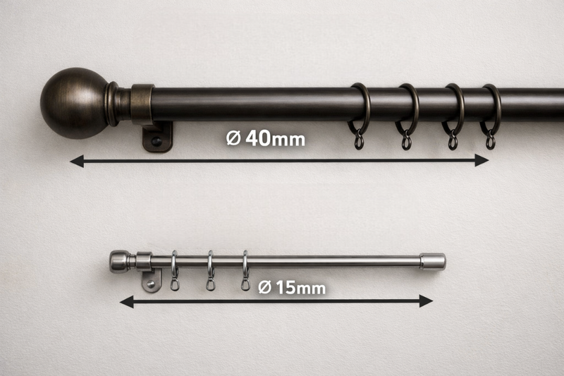 Robot de rideau motorisé Lumina compatible tringles de 15 à 40mm de diamètre